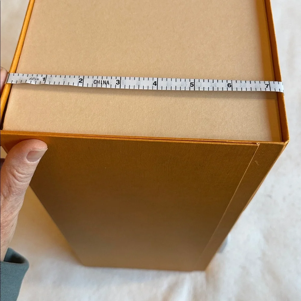 Louis Vuitton Authentic Box with Portfolio & Ribbon